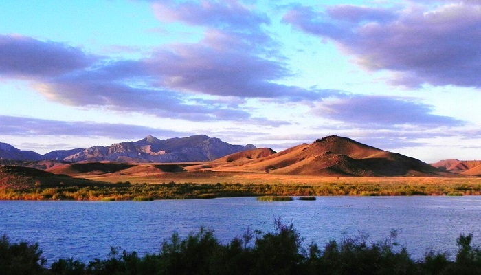 Озеро Бугаз близ городской округ Судак