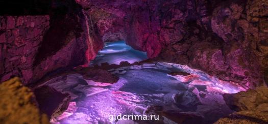 Фото Красная пещера Кизил-Коба в Крыму