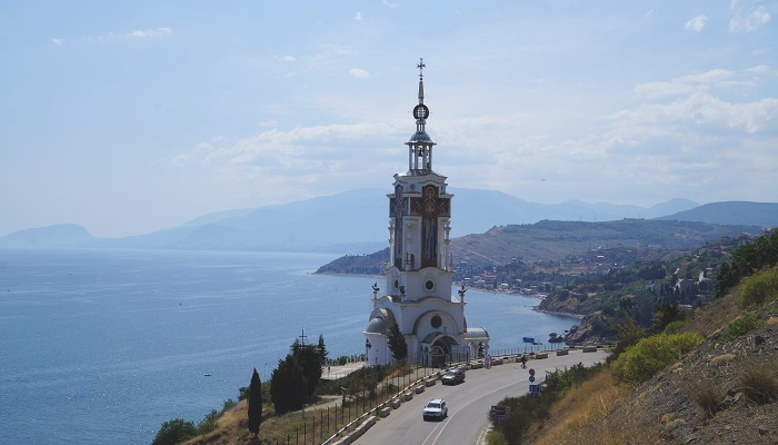 Храм маяк Николая Чудотворца Крым