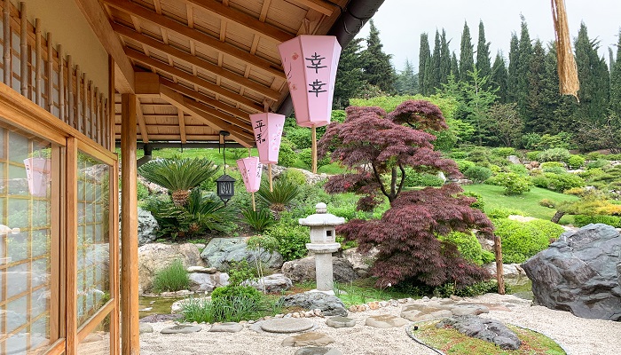 Японский домик для чайных церемоний