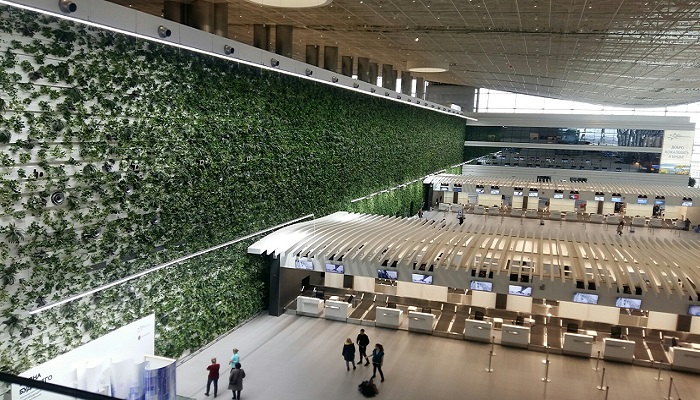 Озеленения нового аэропорта Симферополь