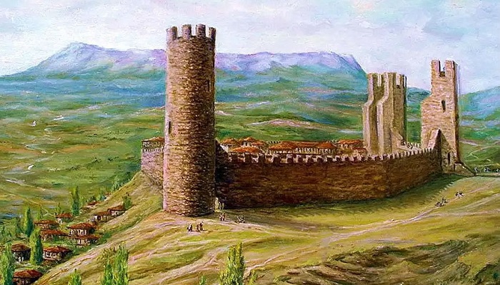Фото Древняя крепость Алустон