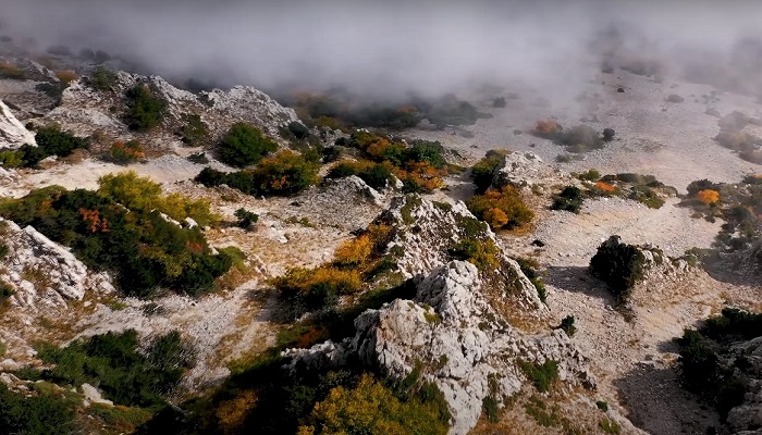 Гора Эклизи-Бурун в Крыму