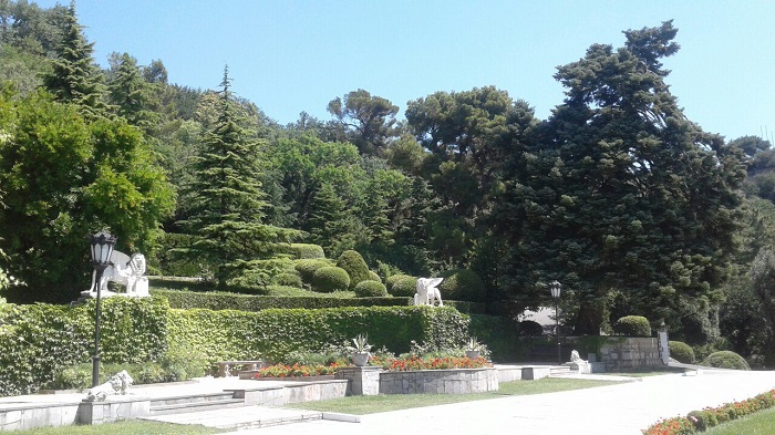 фото парк дворца Юсупова