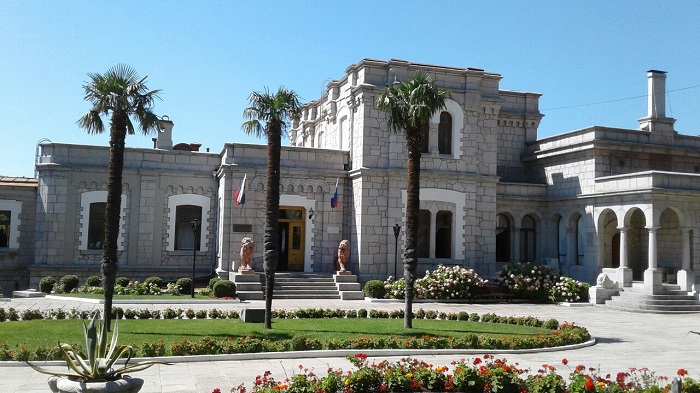 фото дворец Юсупова в Крыму