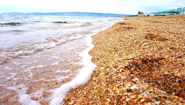 Золотой пляж в Феодосии (Крым): описание и фото - Гид Крыма