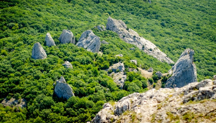 Место Силы на горе Ильяс-Кая Крым
