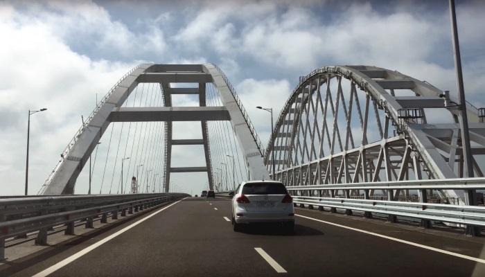 фото Крымский мост  открытие