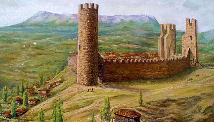 фото крепость Алустон в Алуште