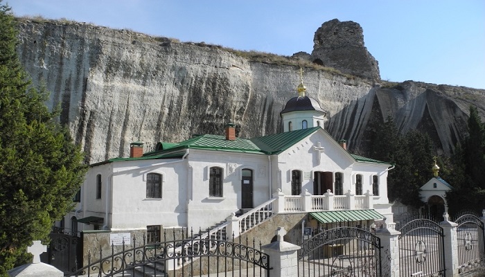 Инкерманский карьер Свято-Климентовский монастырь