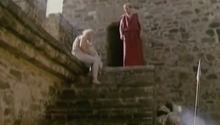 Кадр из фильма Сократ в Судакской крепости