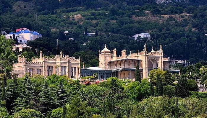 Воронцовский дворец в крыму история фото