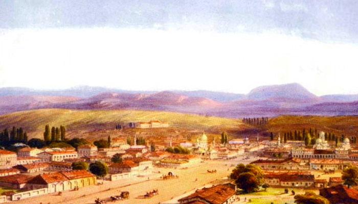 Изображение Симферополя 1842 год