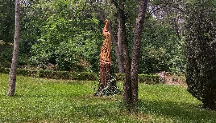 Скульптуры Массандровский парк в Крыму
